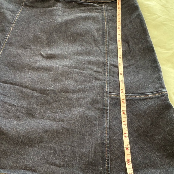 Ann Klein denim skirt-like new!!!! Size 14! - Picture 5 of 6